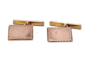 9ct Yellow Gold Chain Link Cufflinks