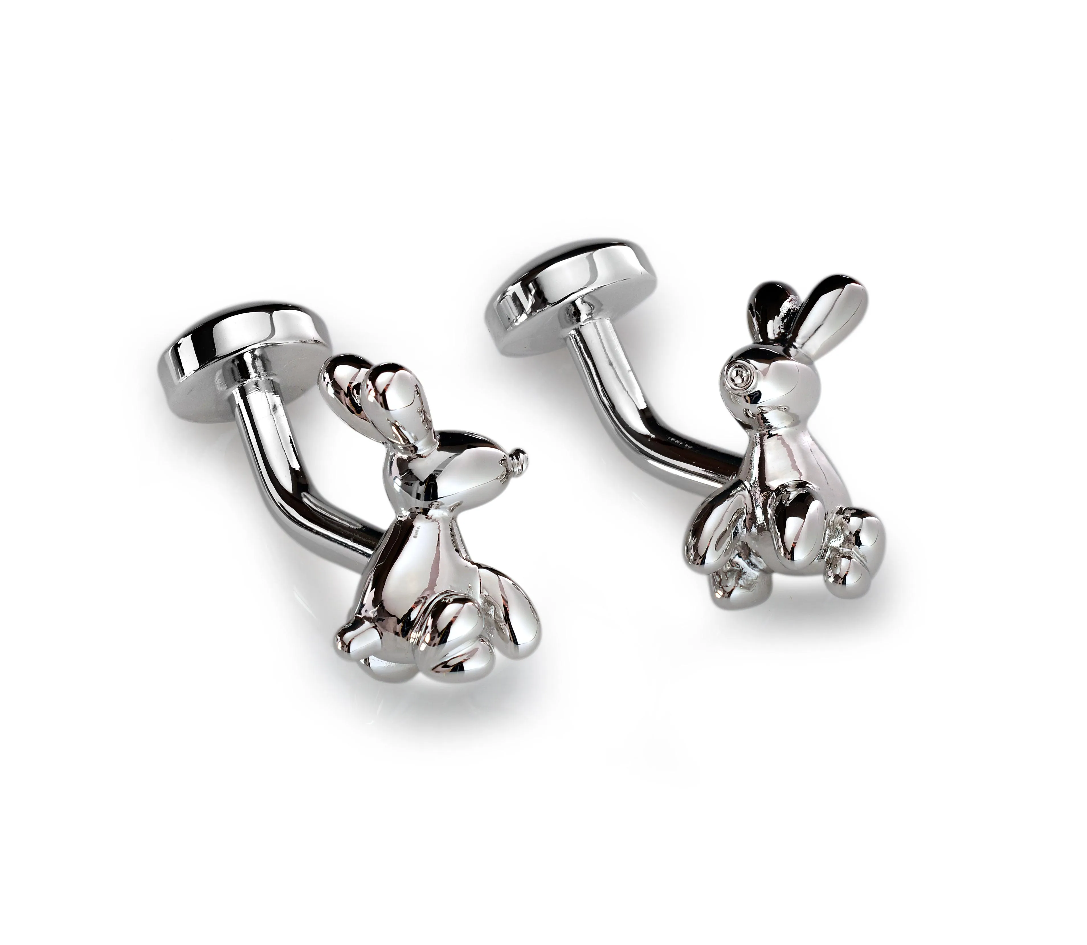 Babette Wasserman Balloon Rabbit Cufflinks