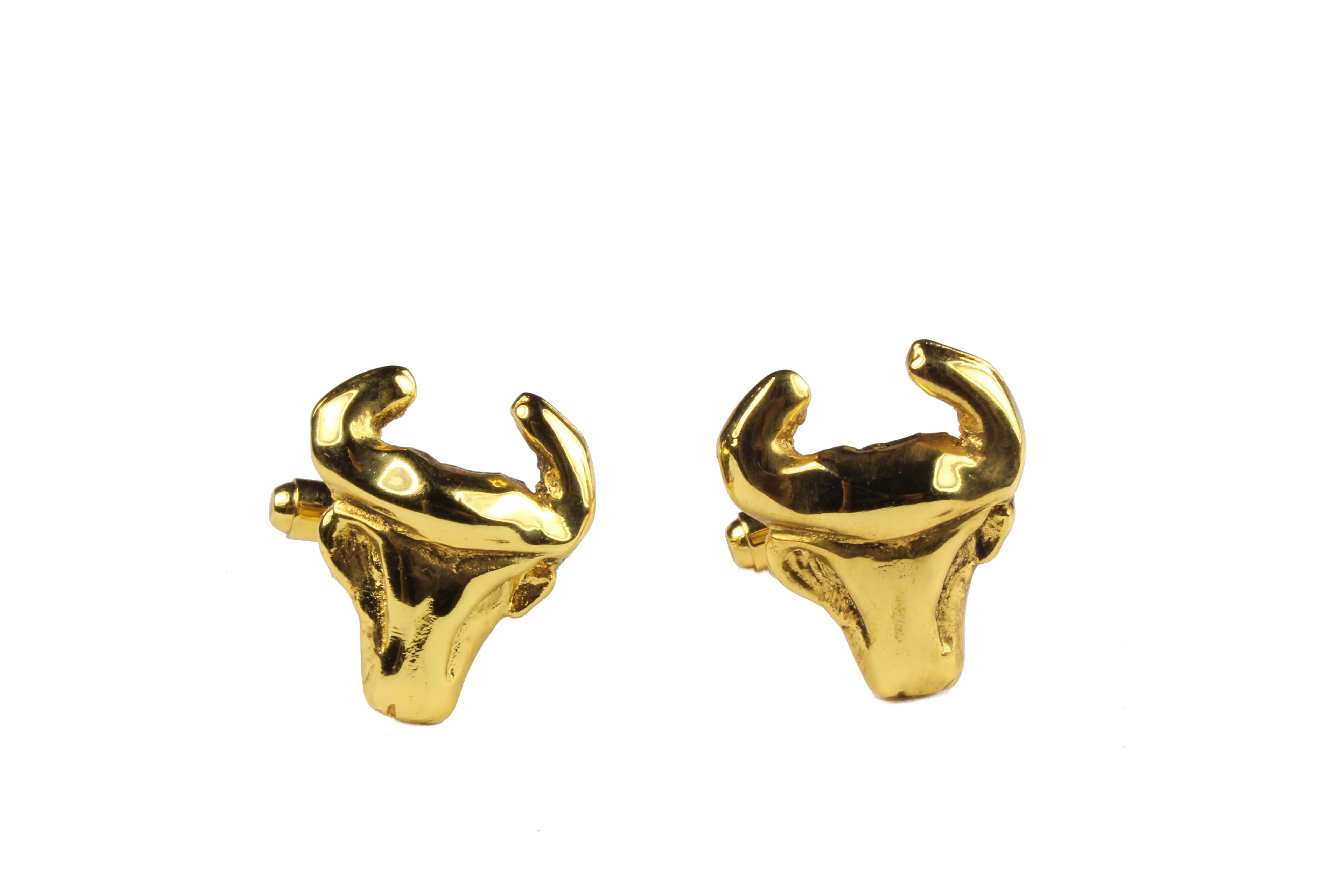 CHRISTIAN LACROIX bull head cufflinks