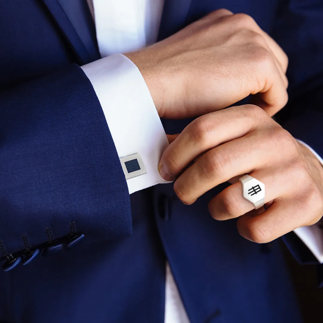 EARTH SQUARE CUFFLINKS