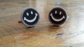 Happy Face Cuff Links