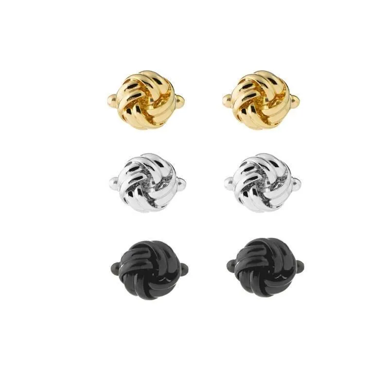 Metal Knot Cufflinks