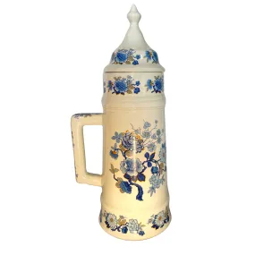 Vintage Blue and White Stein