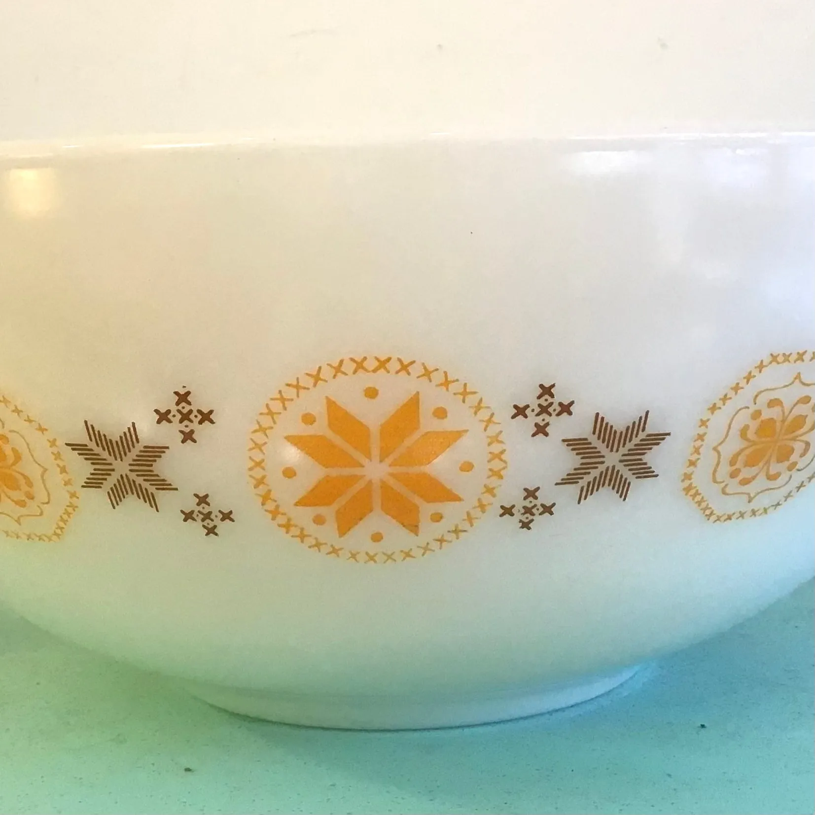 Vintage Town & Country Pyrex Nesting Bowl Set