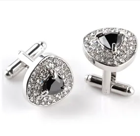 Zircon Crystal Luxury Cufflinks